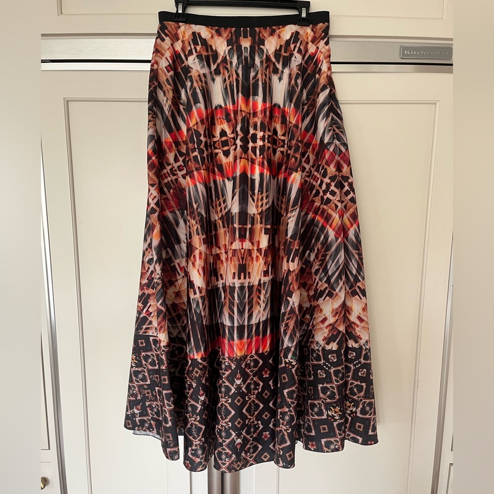 ANTHROPOLOGIE KALEIDOSCOPE MAXI SKIRT size Medium - Picture 4 of 12